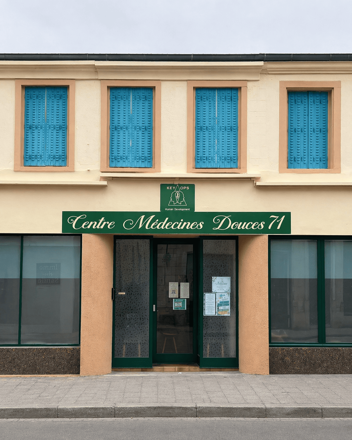 Façade du Centre Médecines Douces 71 à Chauffailles